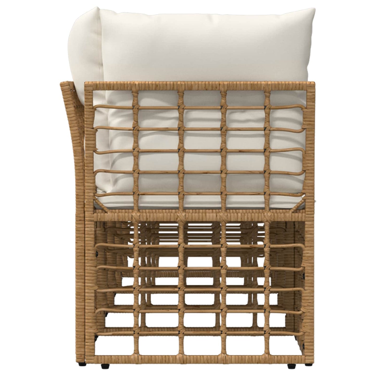 4-Sitzer Garten-Sofa mit linker Armlehne 4 stk. 4-Sitzanzahl