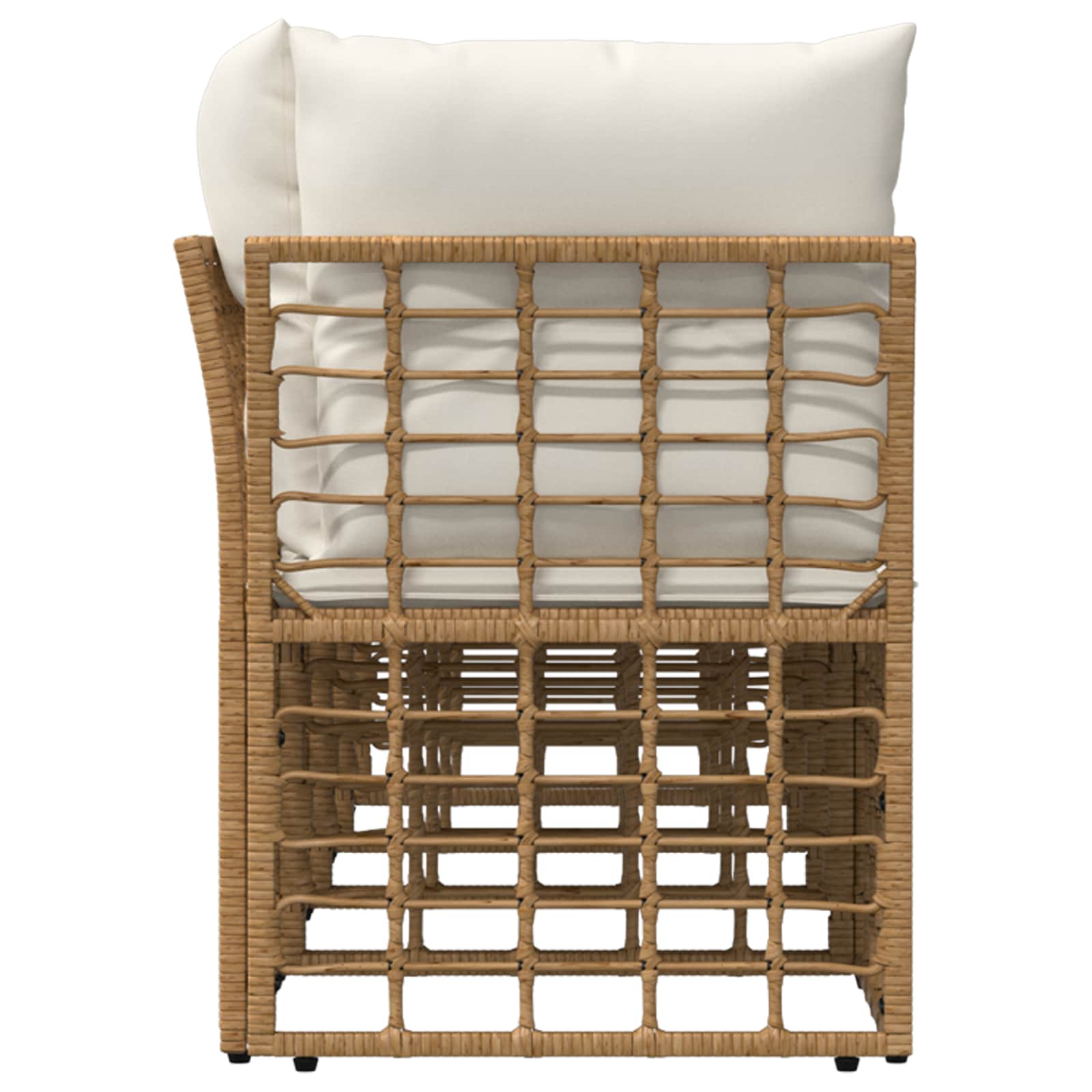 4-Sitzer Garten-Sofa mit linker Armlehne 4 stk. 4-Sitzanzahl