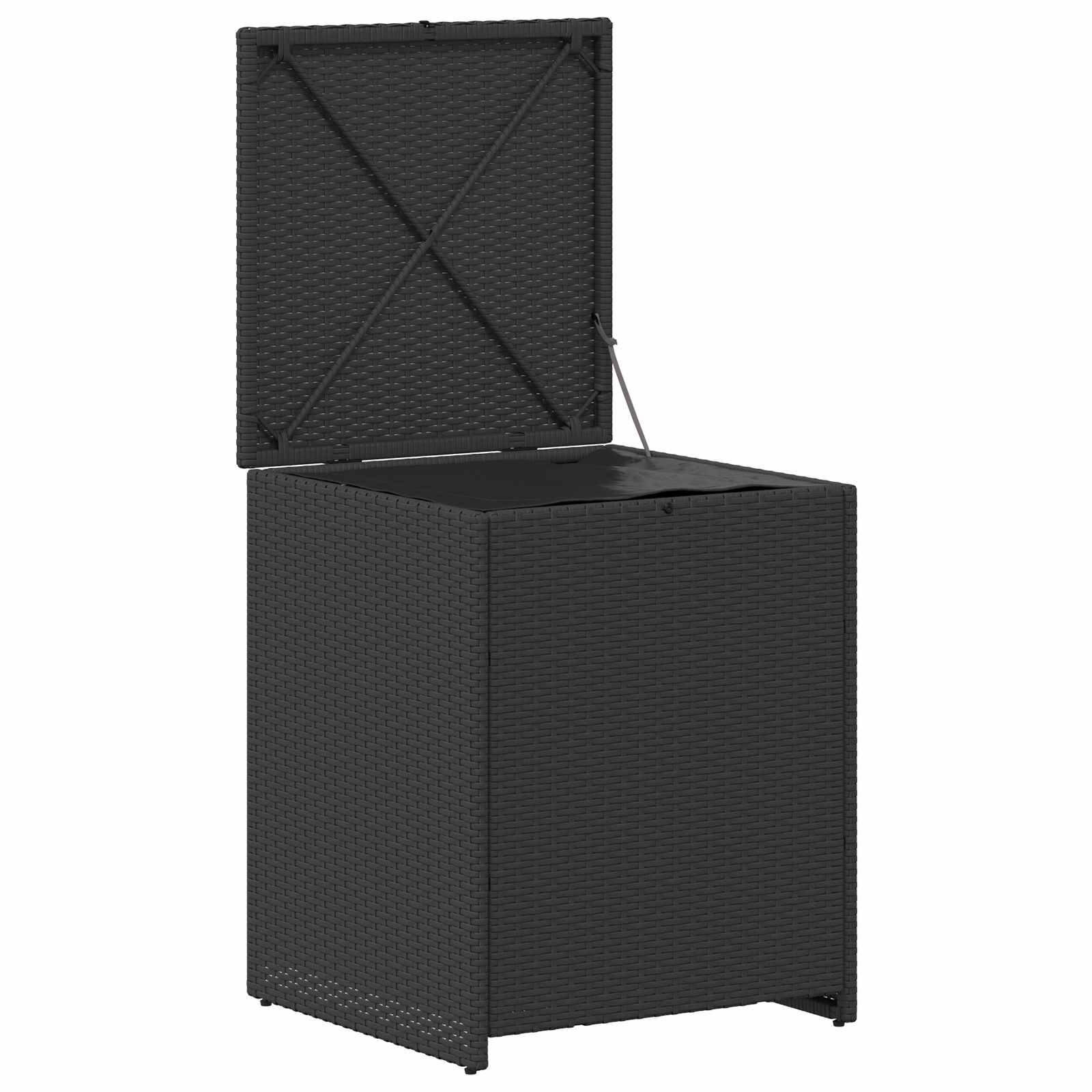 Kissenbox 55 x 55 x 69 cm Stahl