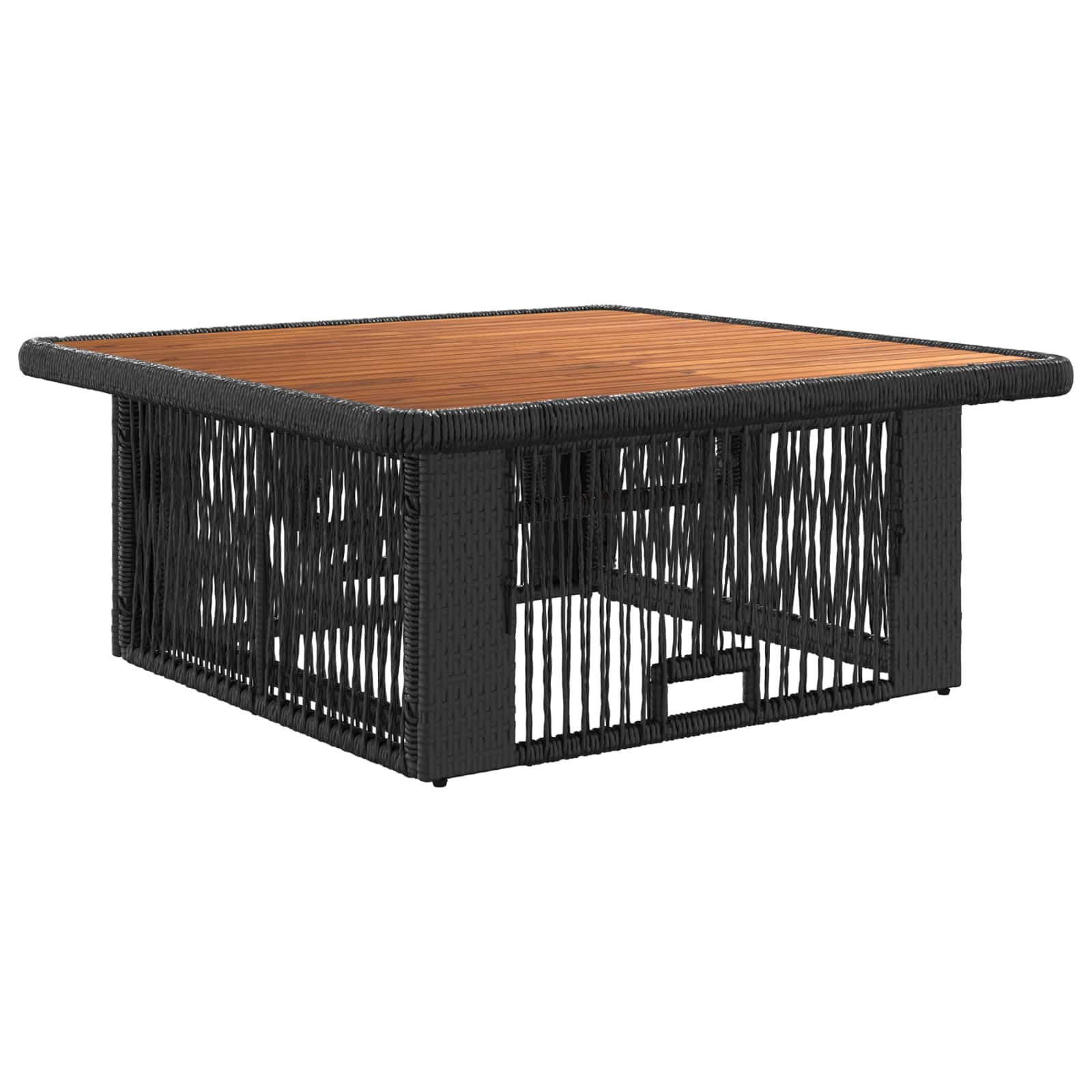 Garten Essgruppe 3 stk. Beige und Creme Poly-Rattan