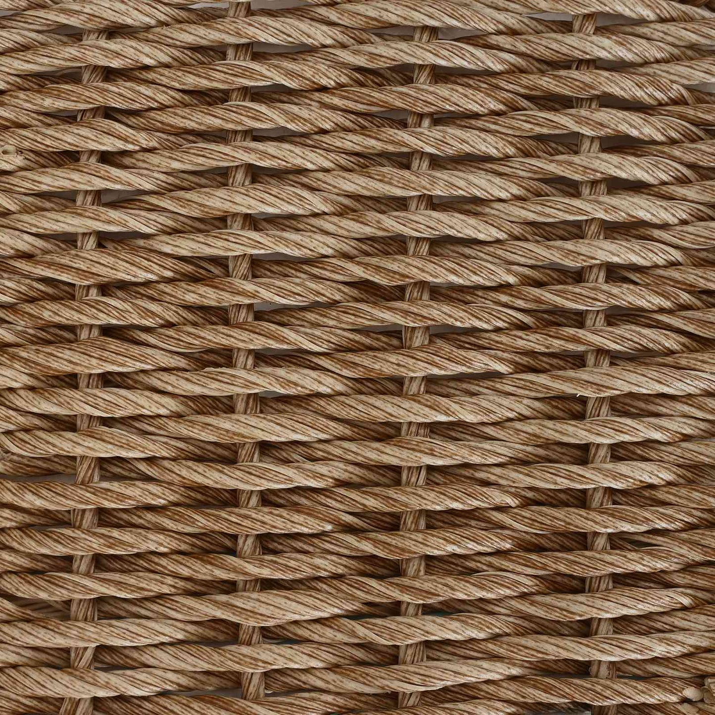 Garten Essgruppe 3 Stk. Beige und Creme Poly-Rattan