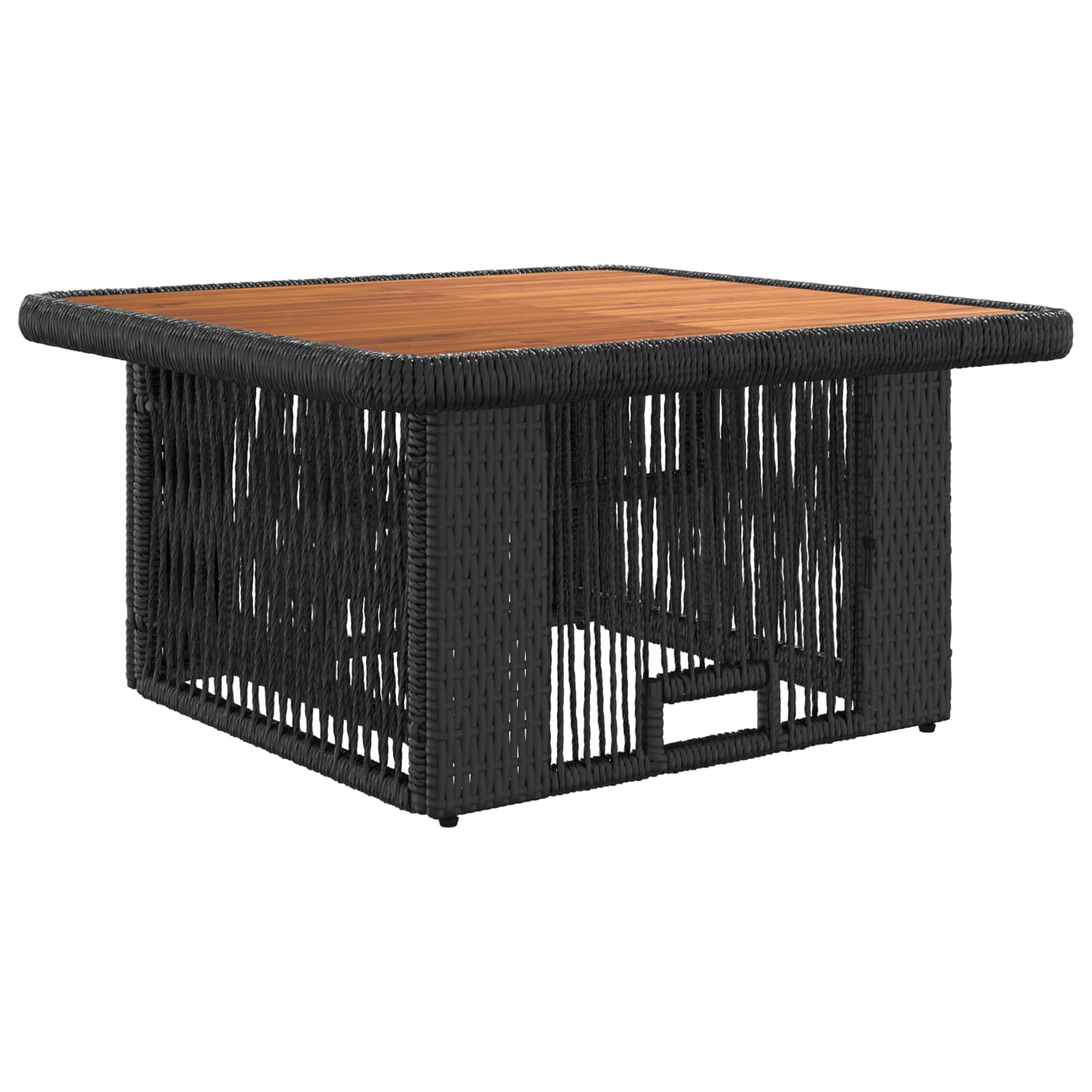 Garten Essgruppe 3 Stk. Beige und Creme Poly-Rattan