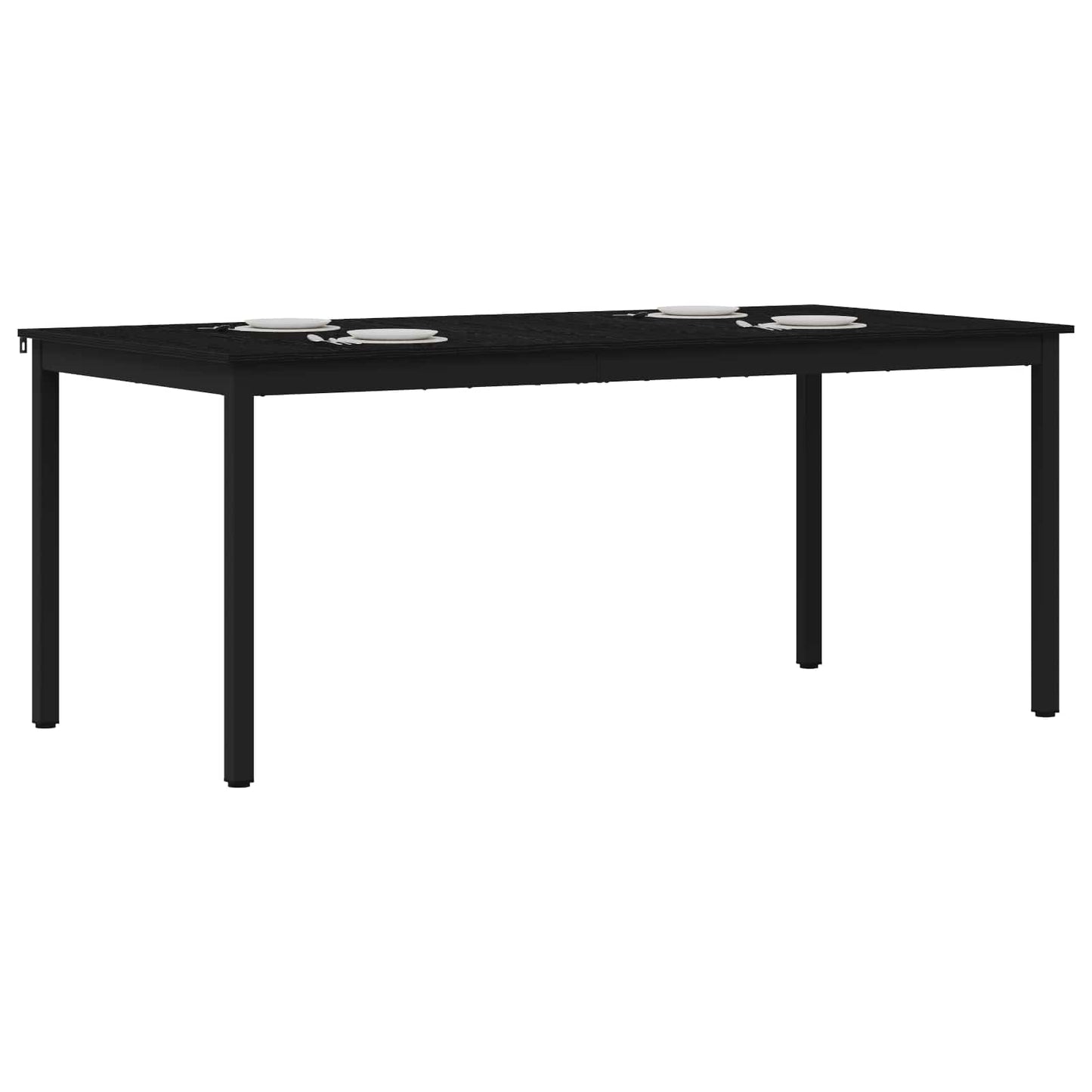 Esstische 180 x 90 x 75 cm Holzwerkstoff Rechtwinklig