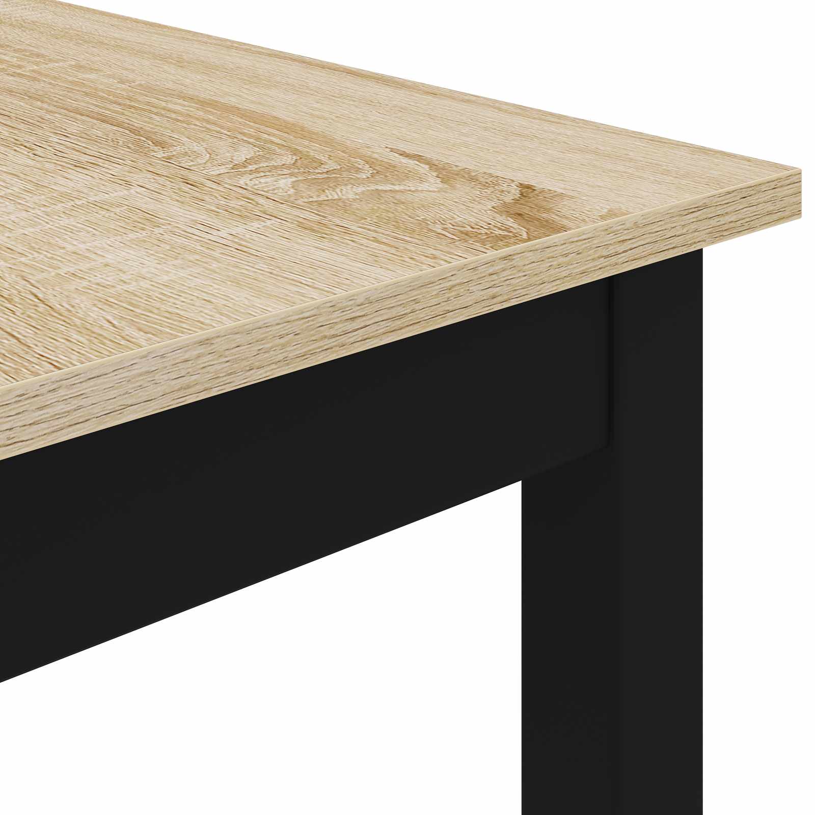 Esstische 180 x 90 x 75 cm Holzwerkstoff Rechtwinklig