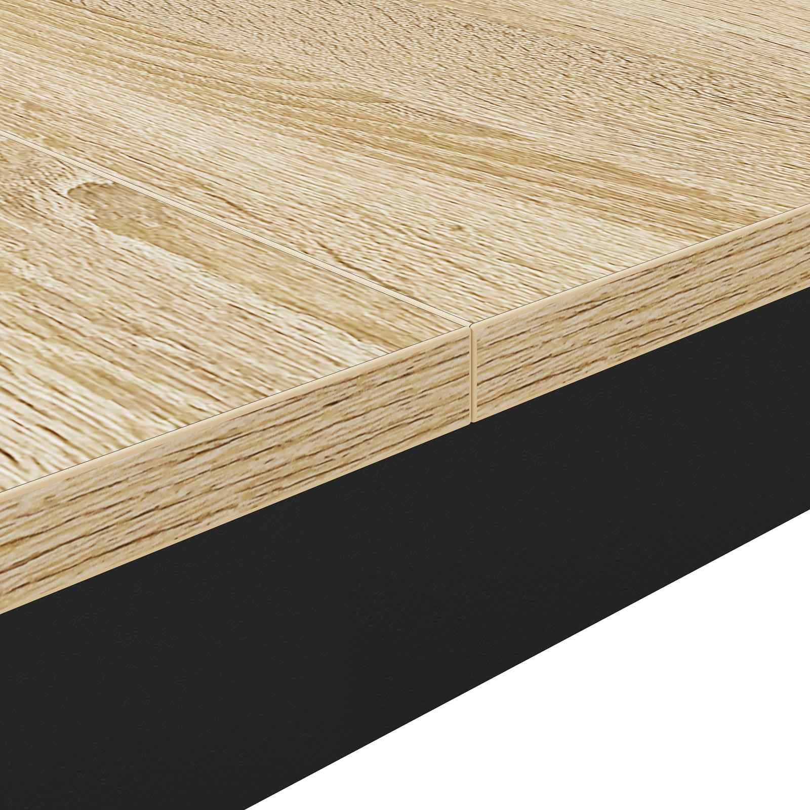 Esstische 180 x 90 x 75 cm Holzwerkstoff Rechtwinklig