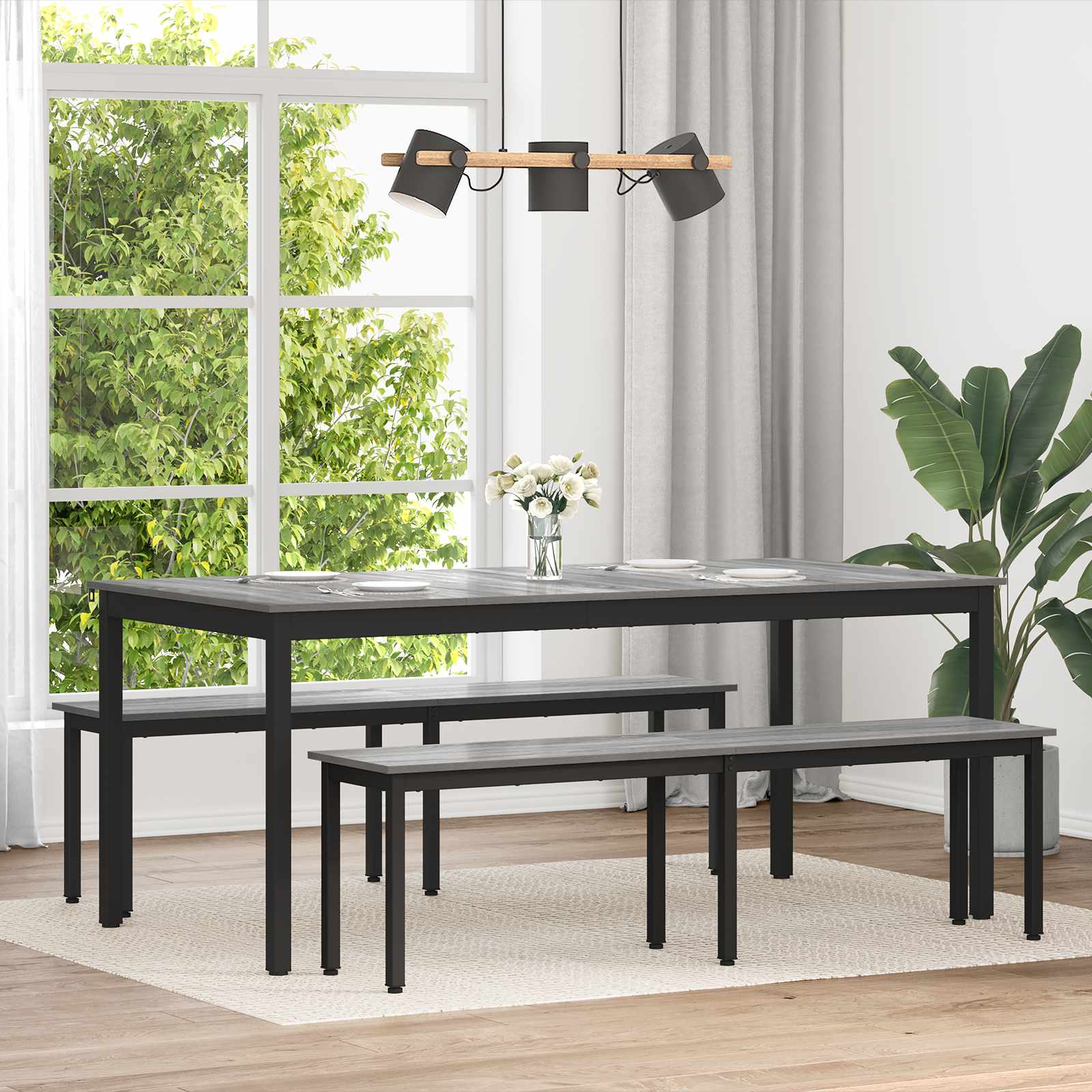 Esstische 180 x 90 x 75 cm Holzwerkstoff Rechteckig