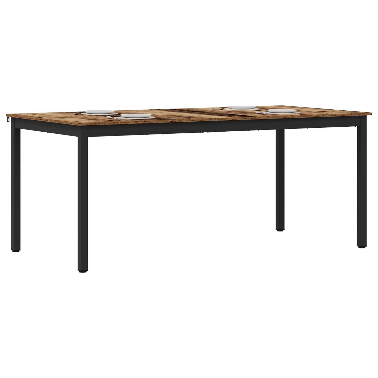 Esstische 180 x 90 x 75 cm Holzwerkstoff Rechtwinklig