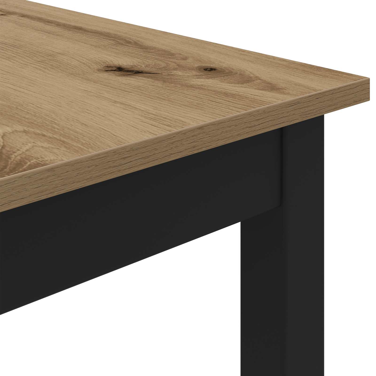 Esstische 180 x 90 x 75 cm Holzwerkstoff Rechtwinklig