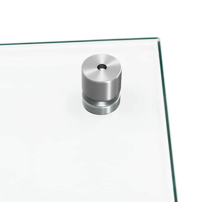 Küchenrückwand 2 stk. Transparent 90 x 40 cm Gehärtetes Glas