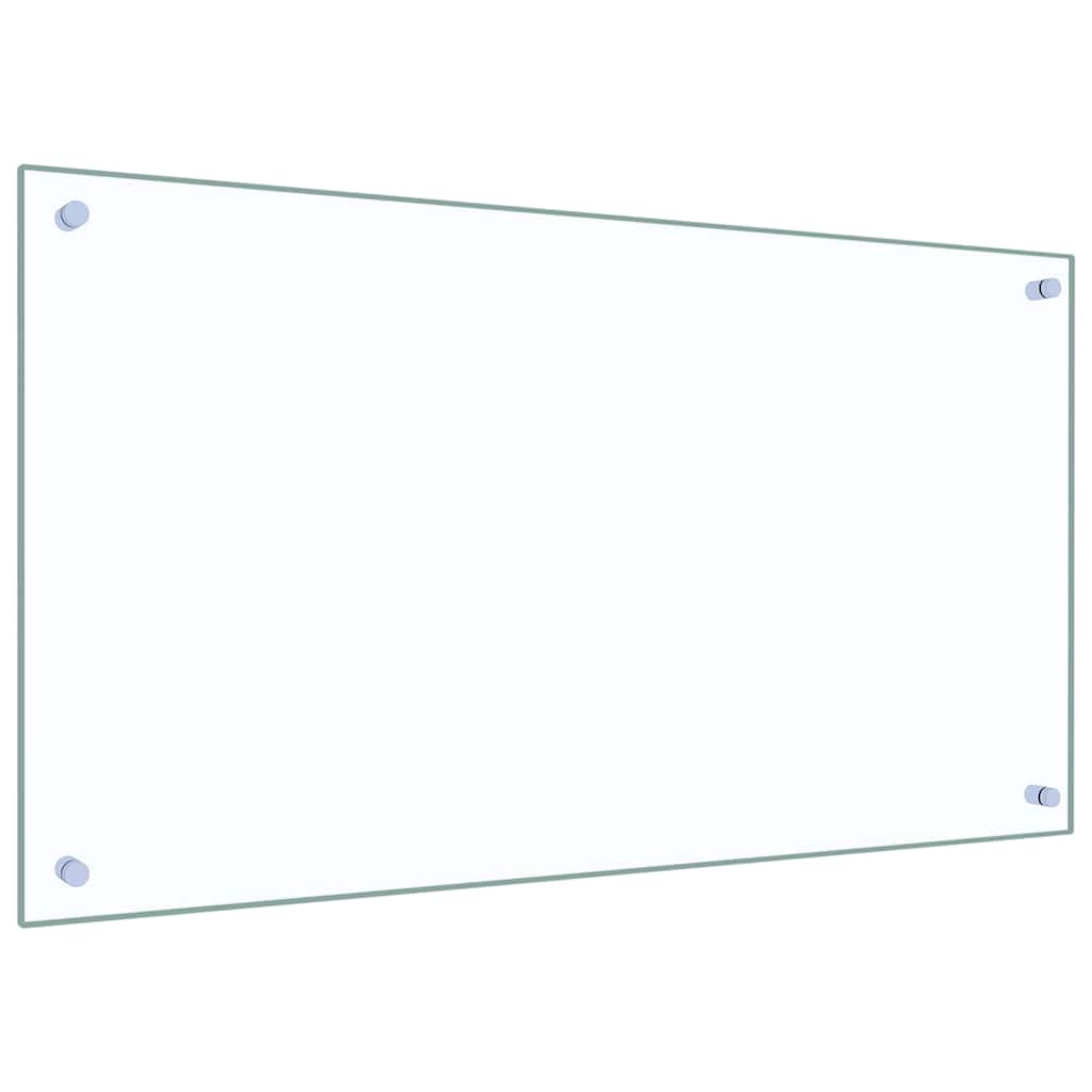 Küchenrückwand 2 stk. Transparent 90 x 50 cm Gehärtetes Glas