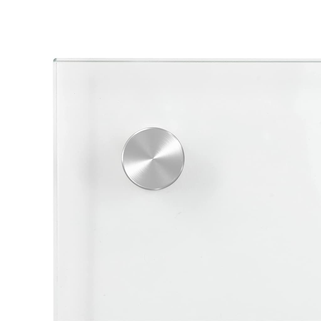 Küchenrückwand 2 stk. Transparent 100 x 40 cm Gehärtetes Glas
