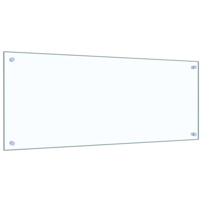 Küchenrückwand 2 stk. Transparent 100 x 40 cm Gehärtetes Glas