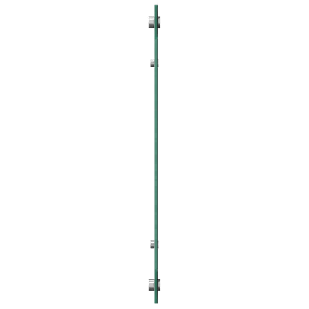 Küchenrückwand 2 pcs Hellgrau 100 x 50 cm Gehärtetes Glas