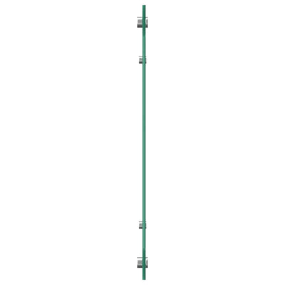 Küchenrückwand 2 stk. Weiß 110 x 40 cm Gehärtetes Glas