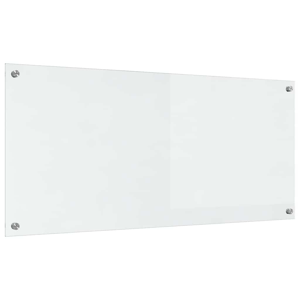 Küchenrückwand 2 stk. Transparent 110 x 50 cm Gehärtetes Glas