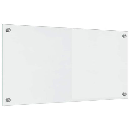 Küchenrückwand 2 stk. Transparent 80 x 40 cm Gehärtetes Glas