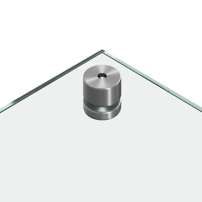 Küchenrückwand 2 stk. Transparent 80 x 50 cm Gehärtetes Glas