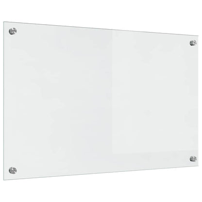 Küchenrückwand 2 stk. Transparent 80 x 50 cm Gehärtetes Glas