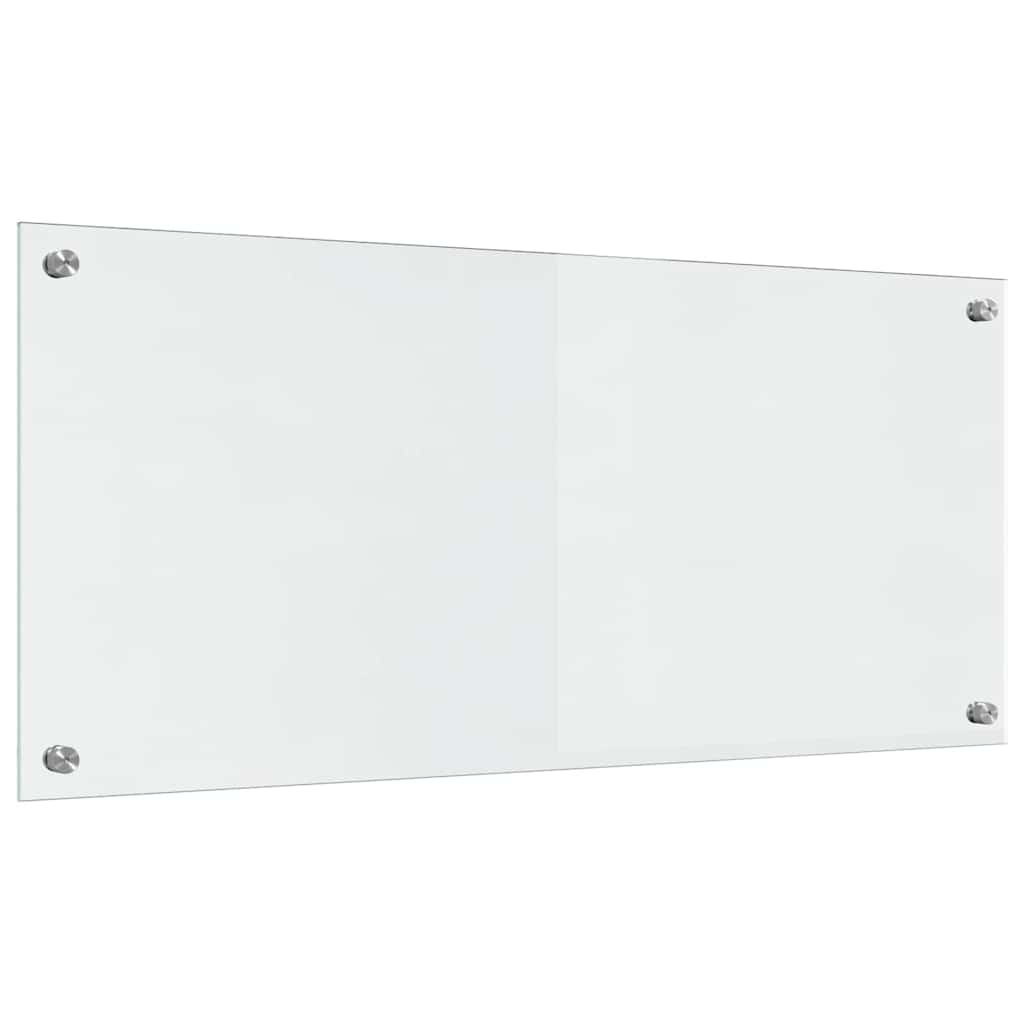 Küchenrückwand 2 stk. Transparent 90 x 40 cm Gehärtetes Glas