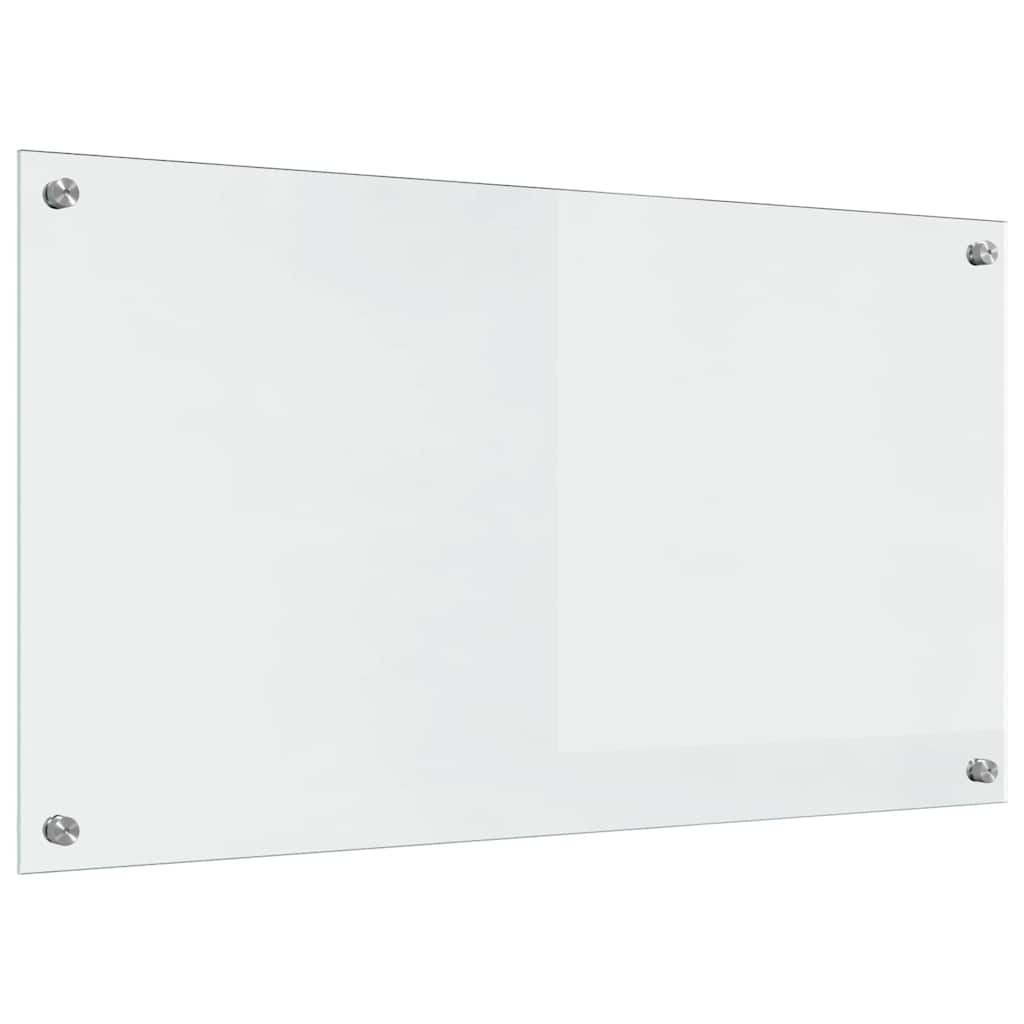 Küchenrückwand 2 stk. Transparent 90 x 50 cm Gehärtetes Glas