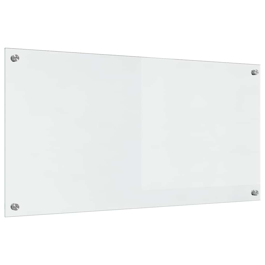 Küchenrückwand 2 stk. Transparent 100 x 50 cm Gehärtetes Glas