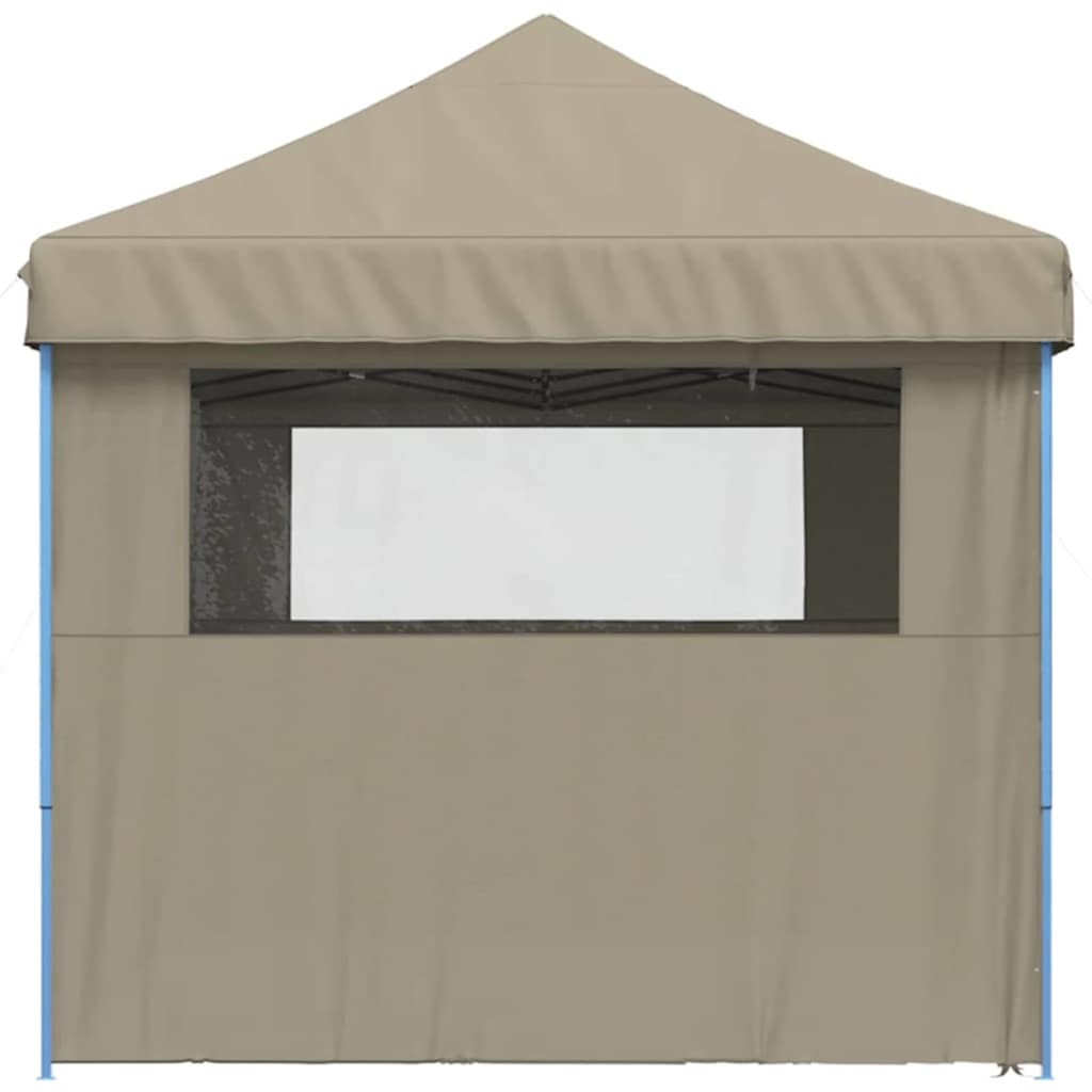 Party Tent Pop-up Taupe 580 x 292 x 315 cm Oxford-Stoff