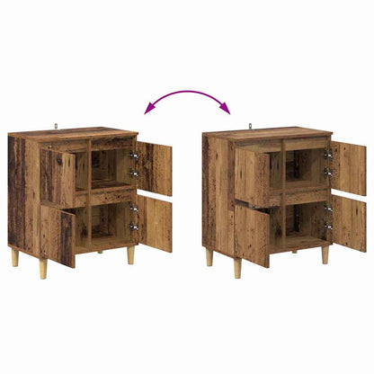 Sideboards 3 stk. Altholz 60 x 35 x 70 cm Holzwerkstoff