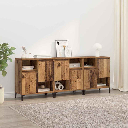 Sideboards 3 stk. Altholz 60 x 35 x 70 cm Holzwerkstoff
