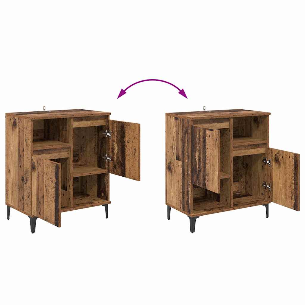 Sideboards 3 stk. Altholz 60 x 35 x 70 cm Holzwerkstoff