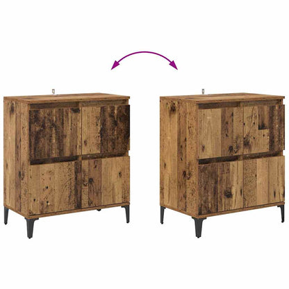 Sideboards 3 stk. Altholz 60 x 35 x 70 cm Holzwerkstoff