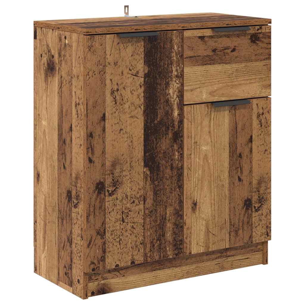 Sideboards 2 stk. Altholz 60 x 30 x 70 cm Holzwerkstoff