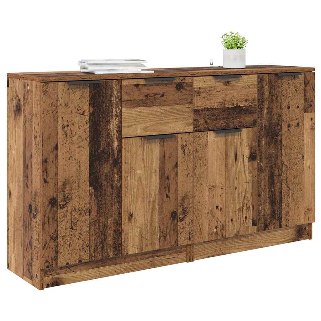 Sideboards 2 stk. Altholz 60 x 30 x 70 cm Holzwerkstoff