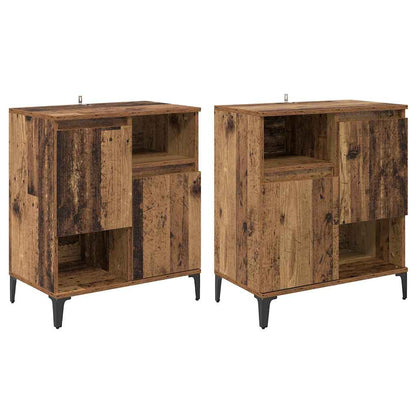 Sideboards 2 stk. Altholz 60 x 35 x 70 cm Holzwerkstoff