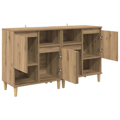 Sideboards 2 stk. Artisan-Eiche 60 x 35 x 70 cm Holzwerkstoff