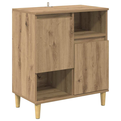 Sideboards 2 stk. Artisan-Eiche 60 x 35 x 70 cm Holzwerkstoff