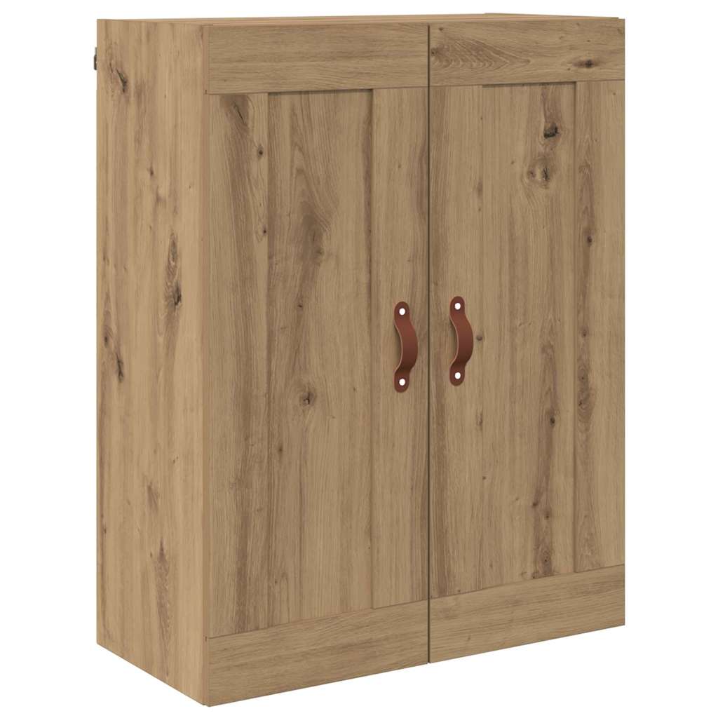 Wandmontierter Schrank 2 stk. Artisan-Eiche 69,5 x 34 x 90 cm