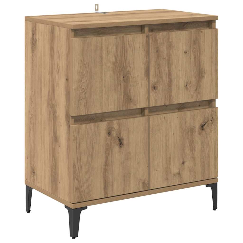 Sideboards 2 stk. Artisan-Eiche 60 x 35 x 70 cm Holzwerkstoff