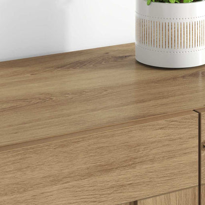 Wandmontierter Schrank 2 stk. Artisan-Eiche 69,5 x 34 x 90 cm