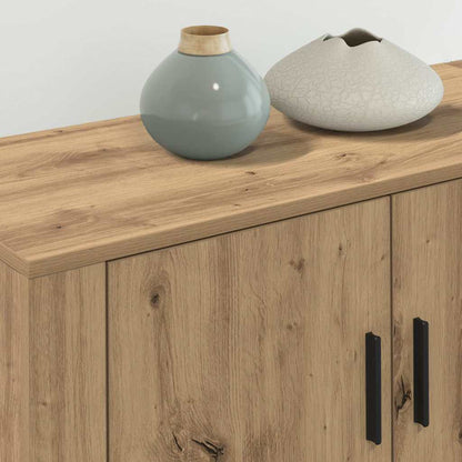 Wand-TV-Schrank Set 3 stk. Artisan-Eiche Holzwerkstoff
