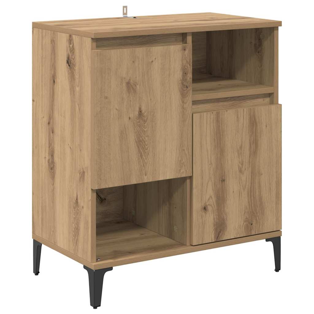 Sideboards 2 stk. Artisan-Eiche 60 x 35 x 70 cm Holzwerkstoff