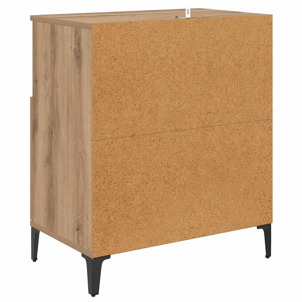 Sideboards 2 stk. Artisan-Eiche 60 x 35 x 70 cm Holzwerkstoff