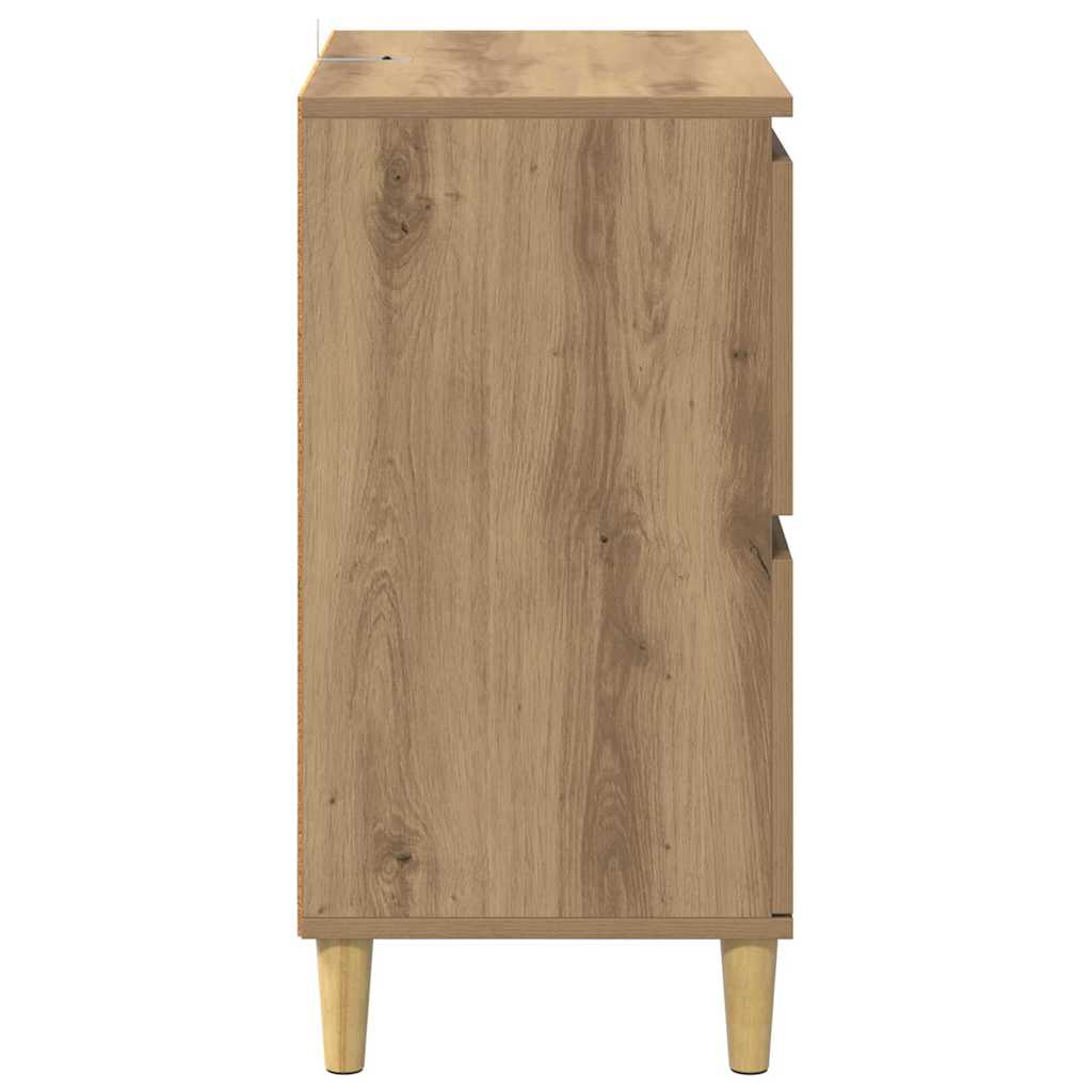 Sideboards 2 stk. Artisan-Eiche 60 x 35 x 70 cm Holzwerkstoff