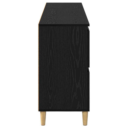 Sideboards 3 stk. Schwarz Eichen-Optik 60 x 35 x 70 cm