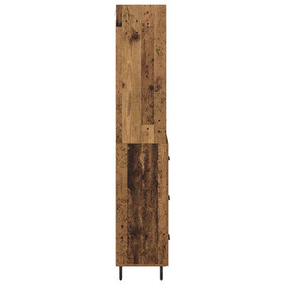 Highboard 2 stk. Altholz 69,5 x 32,5 x 180 cm Holzwerkstoff