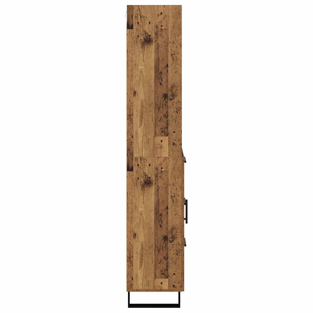 Highboard 2 stk. Altholz 69,5 x 34 x 180 cm