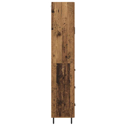 Highboard 2 stk. Altholz 69,5 x 34 x 180 cm Holzwerkstoff