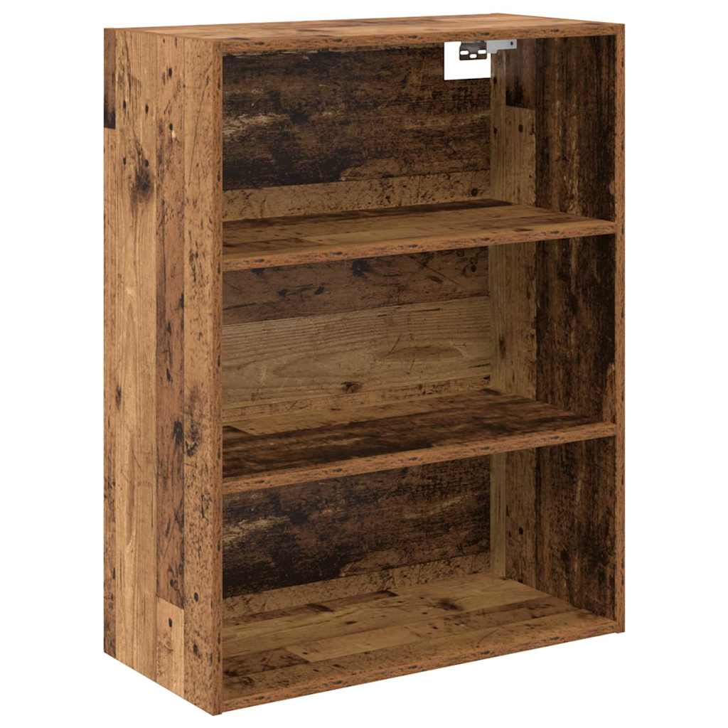 Highboard Altholz 69,5 x 32,5 x 180 cm Holzwerkstoff