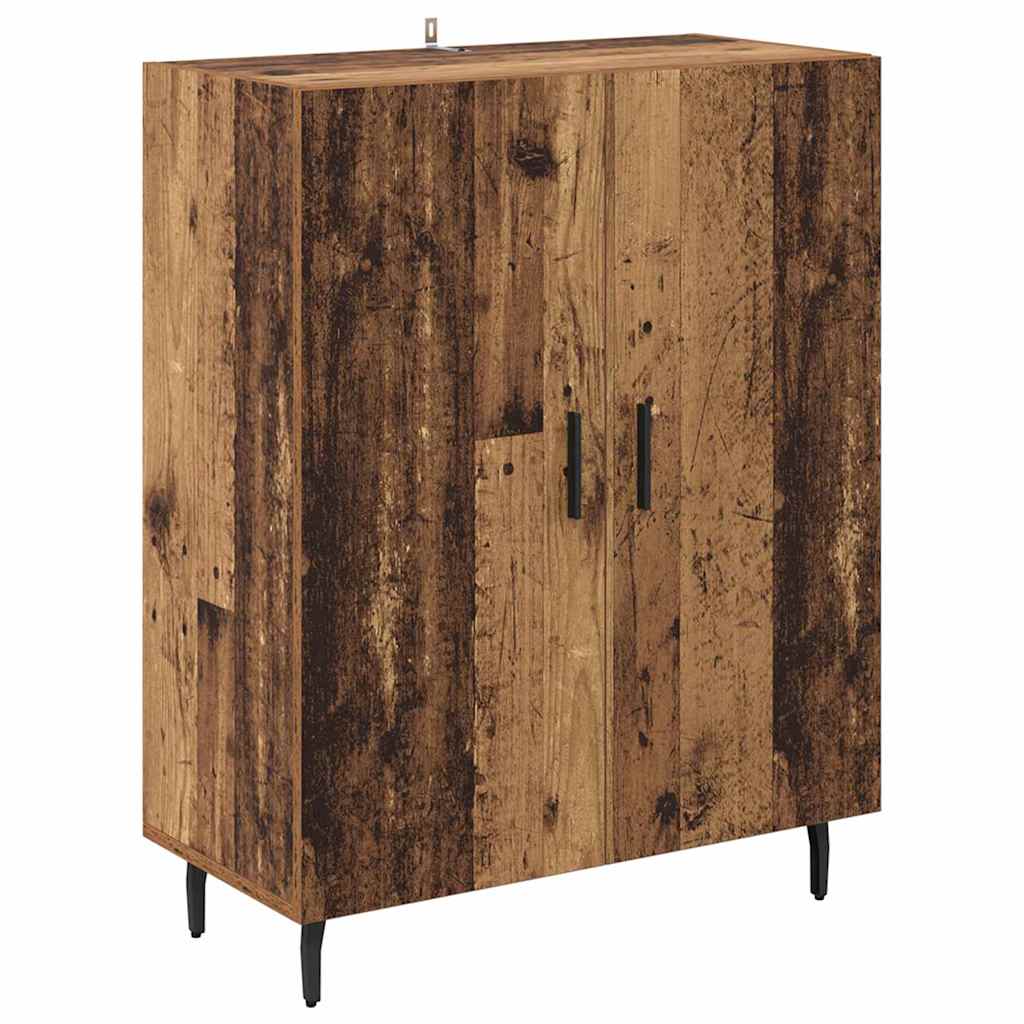 Highboard 2 stk. Altholz 69,5 x 34 x 180 cm Holzwerkstoff