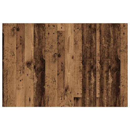 Kopfteil mit Schrank 3 stk. Altholz Holzwerkstoff