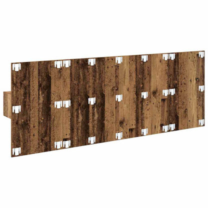 Kopfteil mit Schrank 3 stk. Altholz Holzwerkstoff